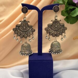 Oxidized Jhumka