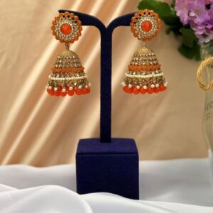 Jhumka With Beads
