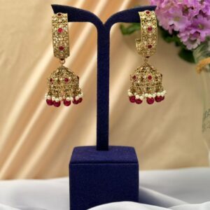 Jhumka With Beads