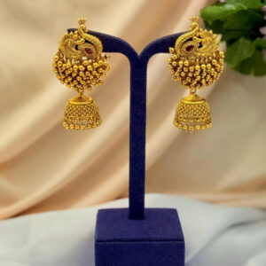 Antique Type  Peacock Jhumkas