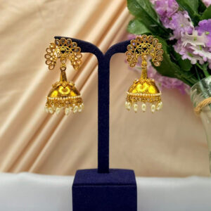 Jhumka with Pearls